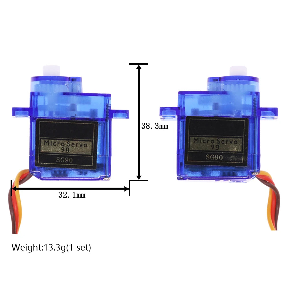 Servo Kits (SG90/MG90S/MG995/MG996R)