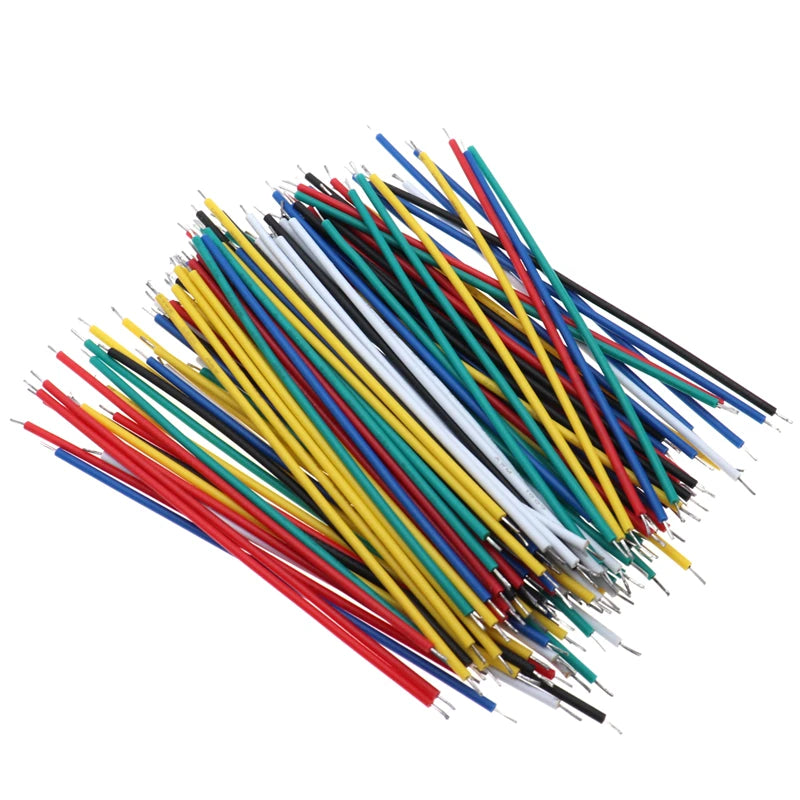 Tin-Plated Jumper Wires 24AWG - 120pcs (8cm length)