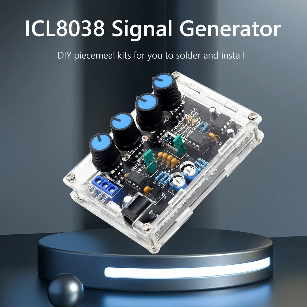 DIY ICL8038 Multi-Function Low-Frequency Signal Generator Kit