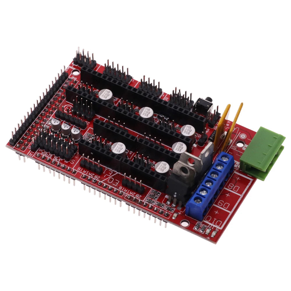 3D Printer Stepper Motor Control Kit (Mega 2560 R3, RAMPS 1.4 control panel, A4988/DRV8825/AT2100 Stepper Motor Drivers)