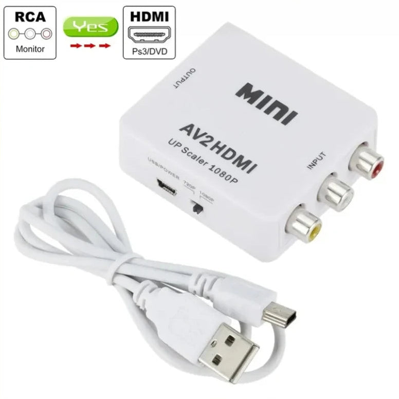 MINI AV2HDMI RCA To HDMI Converter
