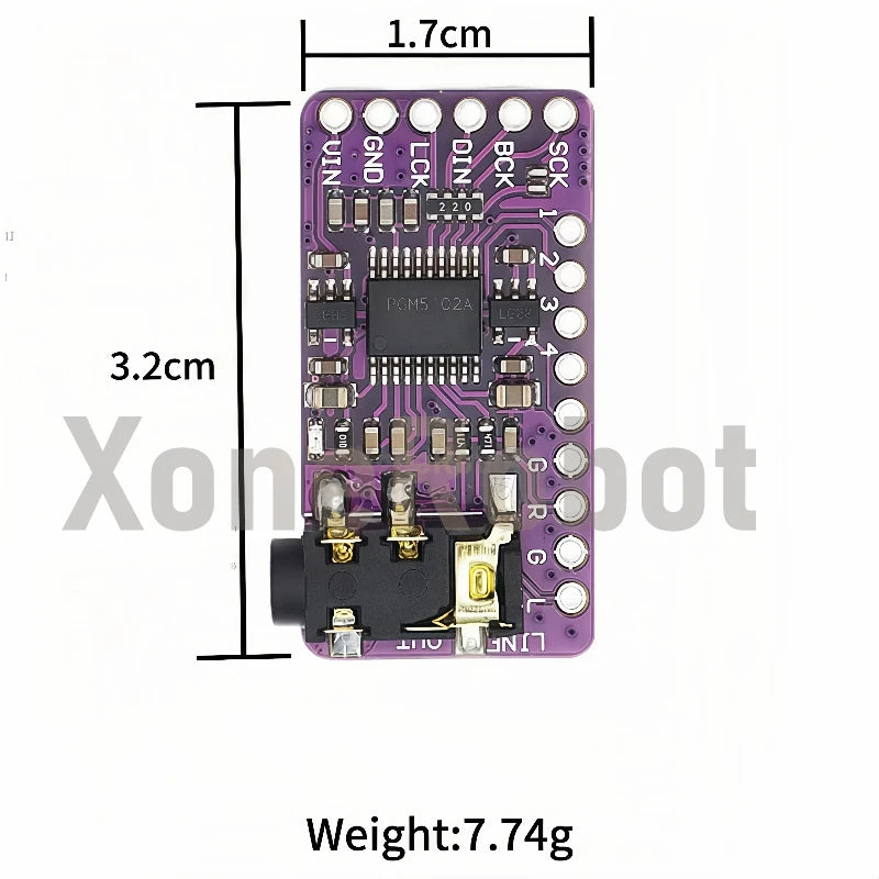 GY-PCM5102 I2S Audio Module