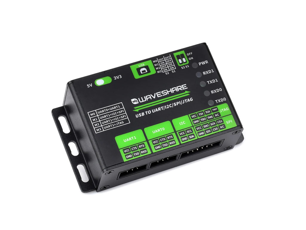 Waveshare USB To UART/I2C/SPI/JTAG Converter