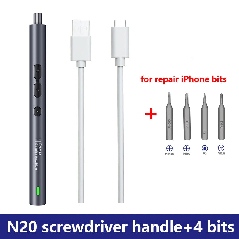 Electric Screwdriver with Optional Bit and Tool Set