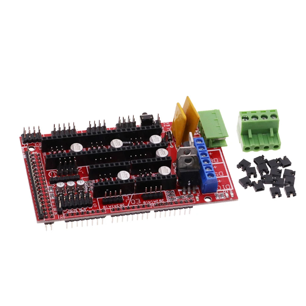 3D Printer Stepper Motor Control Kit (Mega 2560 R3, RAMPS 1.4 control panel, A4988/DRV8825/AT2100 Stepper Motor Drivers)