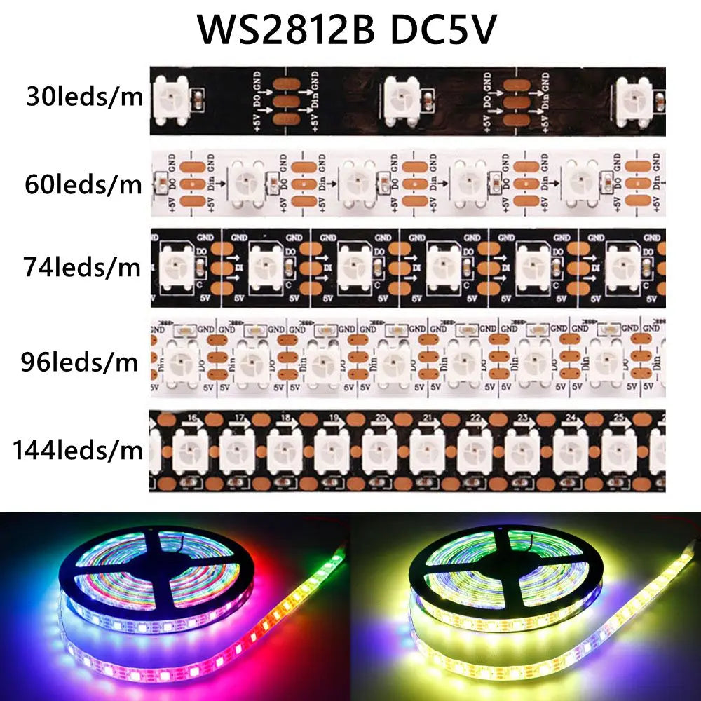 WS2812B Fully Addressable Led Strip Lights