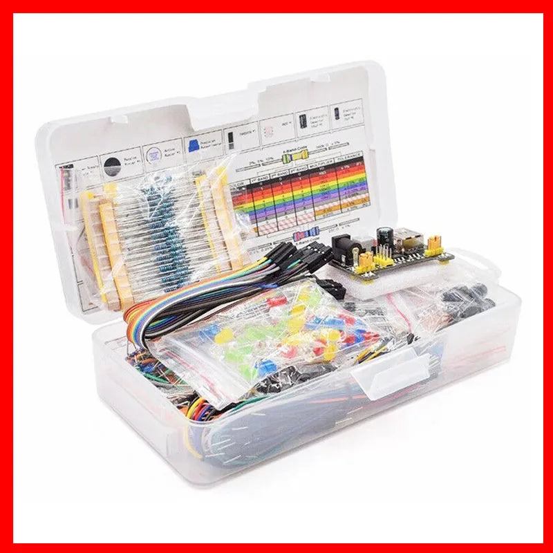 Electronic Components and Breadboard Kit