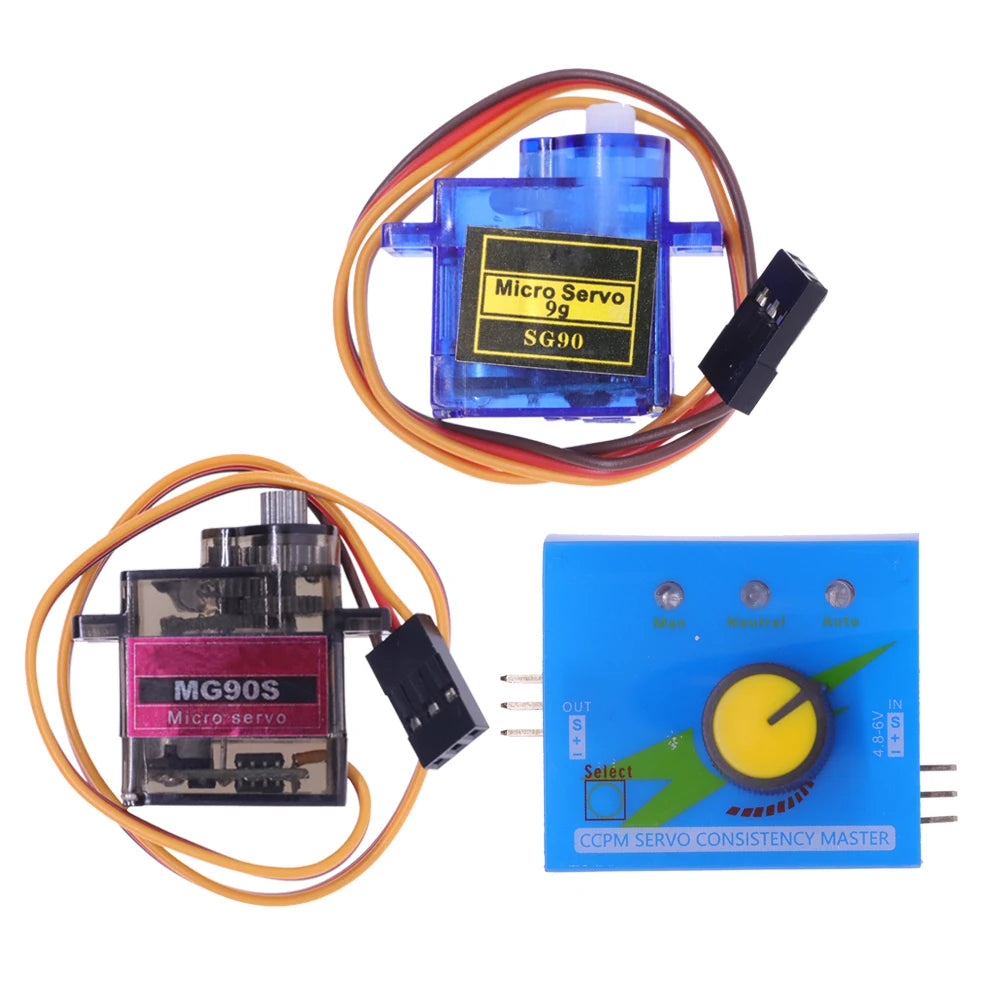 Servo Kits (SG90/MG90S/MG995/MG996R)