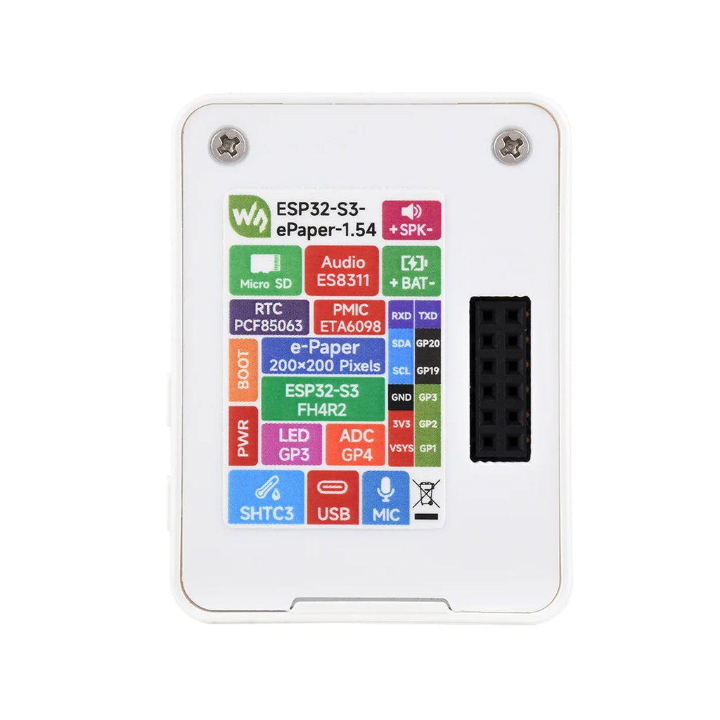 Waveshare ESP32-S3 1.54" 200x200 e-Paper Development Board