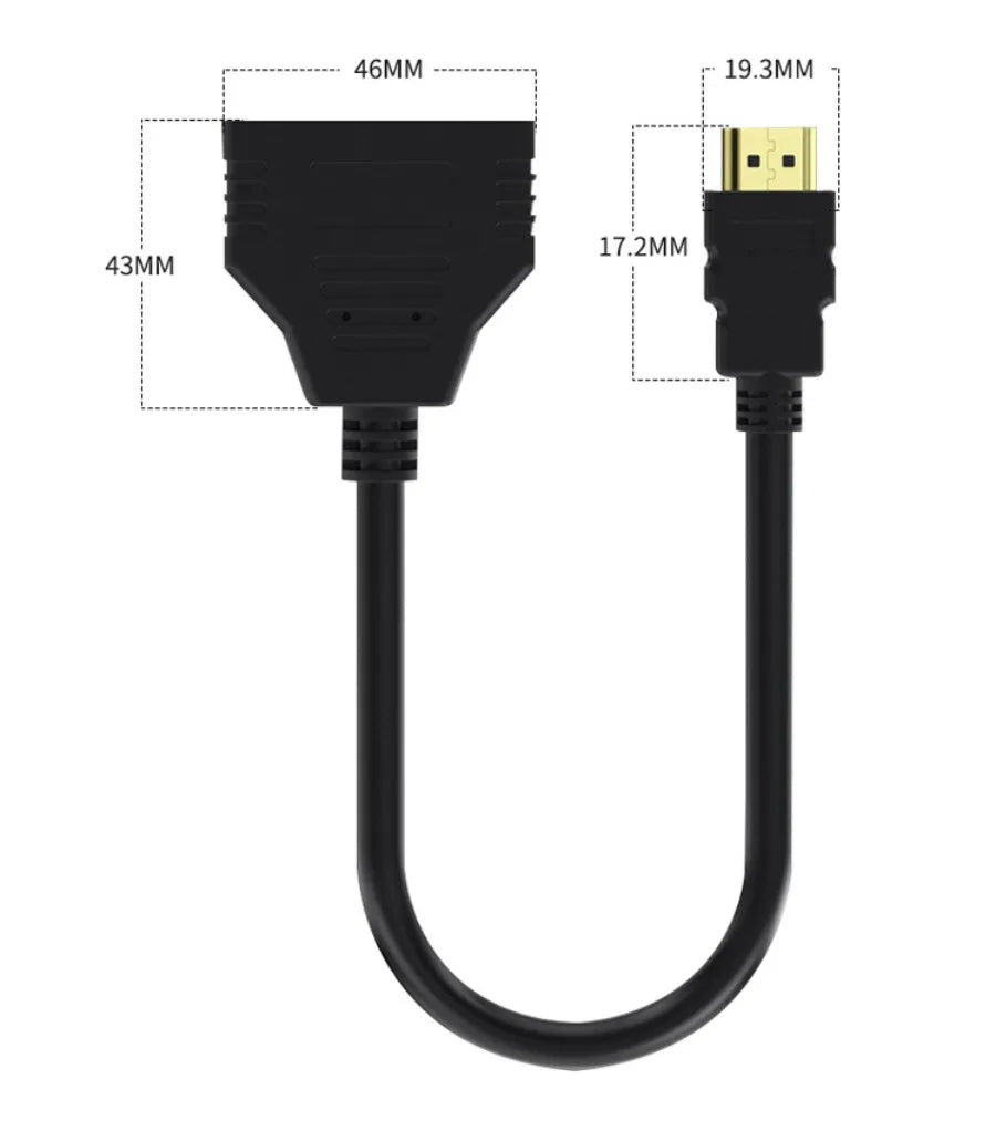1080P HDMI Splitter Cable